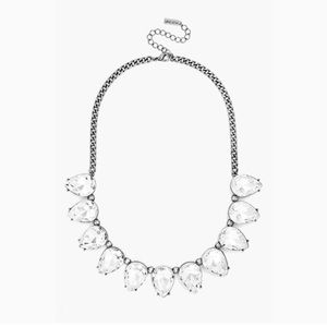 Bauble bar crystal collar necklace